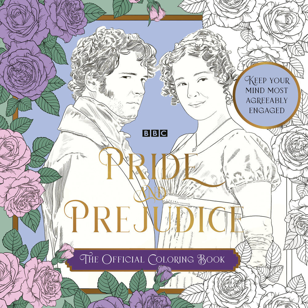 BBC Pride and Prejudice - Colouring Book - Image - Pop Weasel