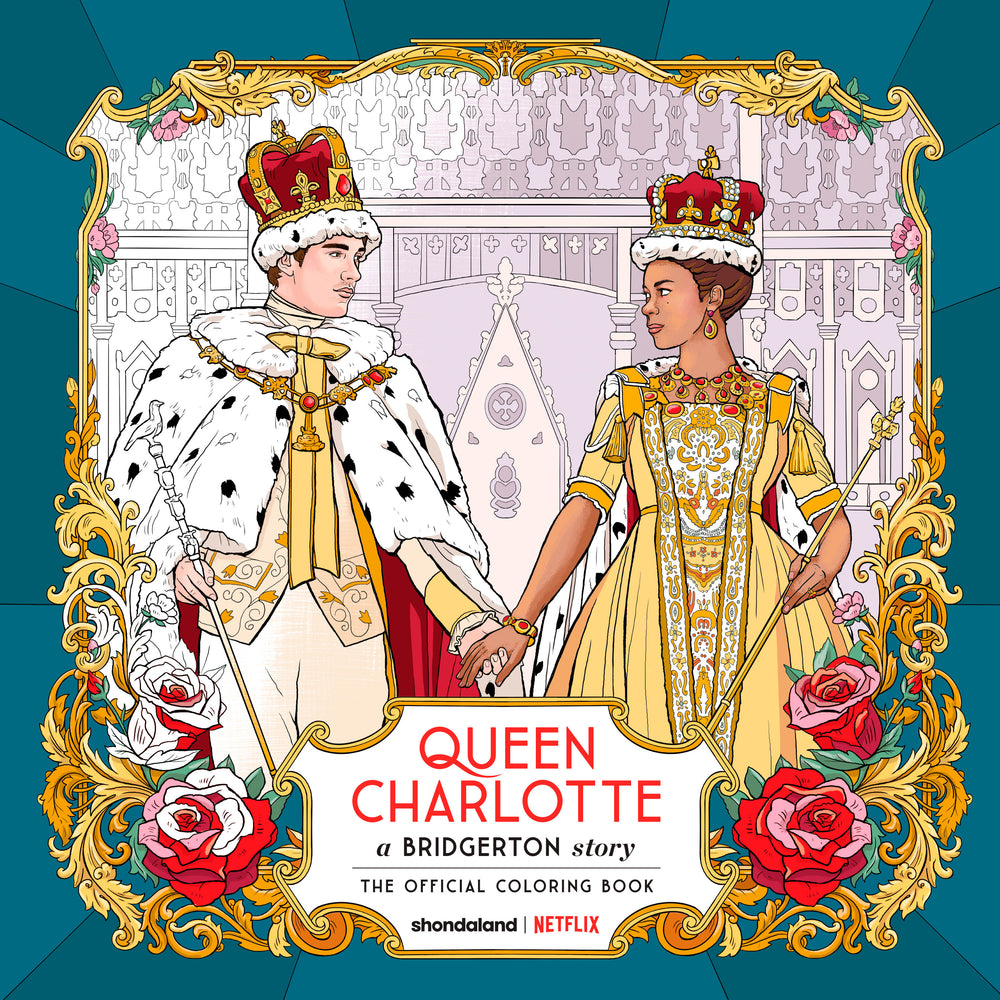 Queen Charlotte, A Bridgerton Story: The Official Coloring Book - Colouring Book - Image - Pop Weasel