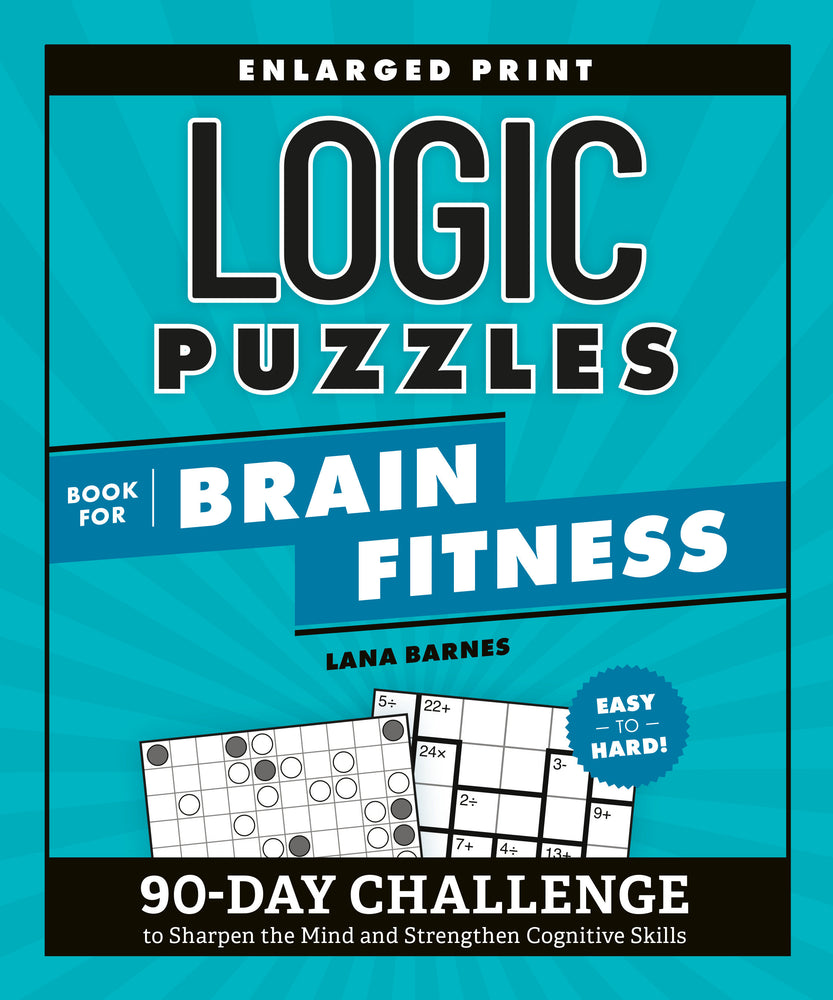 Logic Puzzles Book for Brain Fitness - Books - Image - Pop Weasel