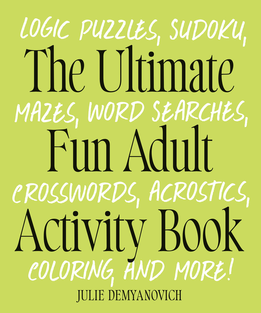 The Ultimate Fun Adult Activity Book image - Books - Image - Pop Weasel