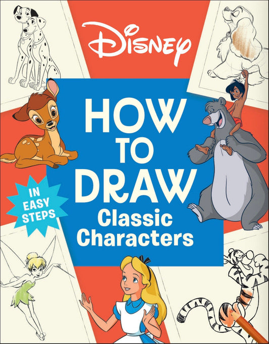 Disney How To Draw Classic Characters - Image