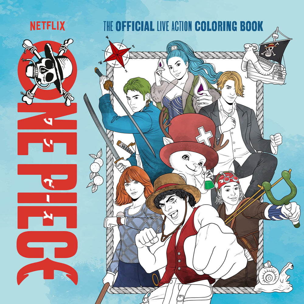 One Piece: The Official Live Action Coloring Book - Graphic Novel - Image - Pop Weasel