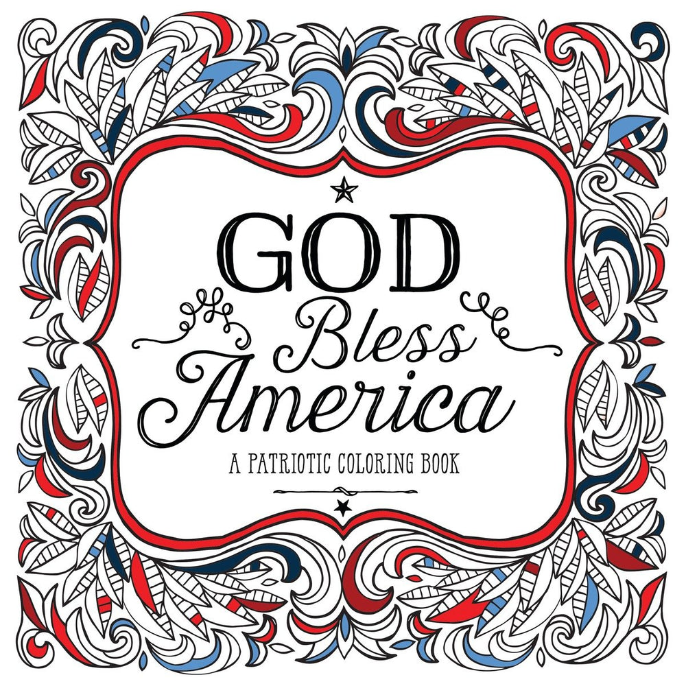 God Bless America - Colouring Book - Image - Pop Weasel
