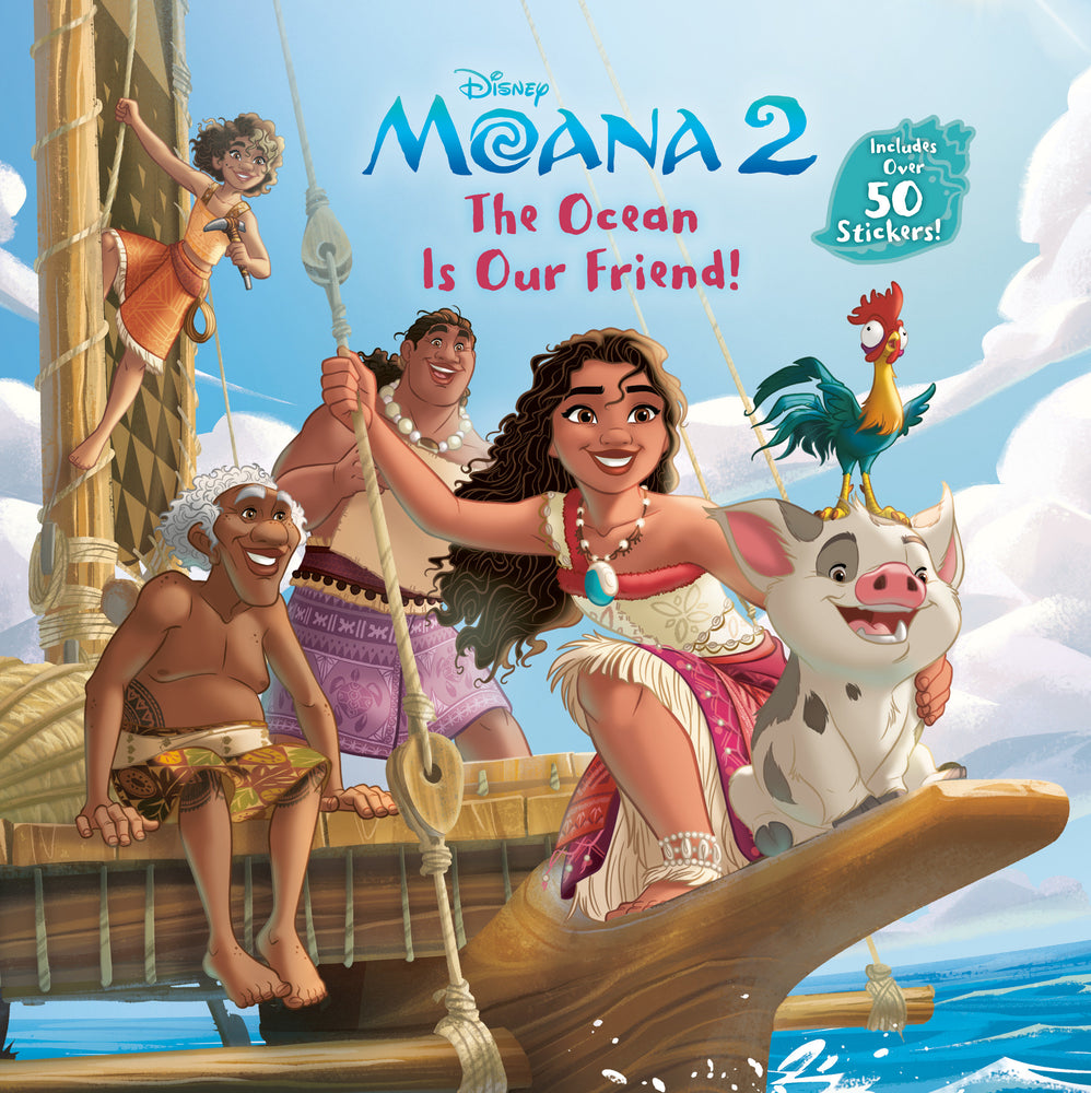 The Ocean is Our Friend! (Disney Moana) - Graphic Novel - Image - Pop Weasel