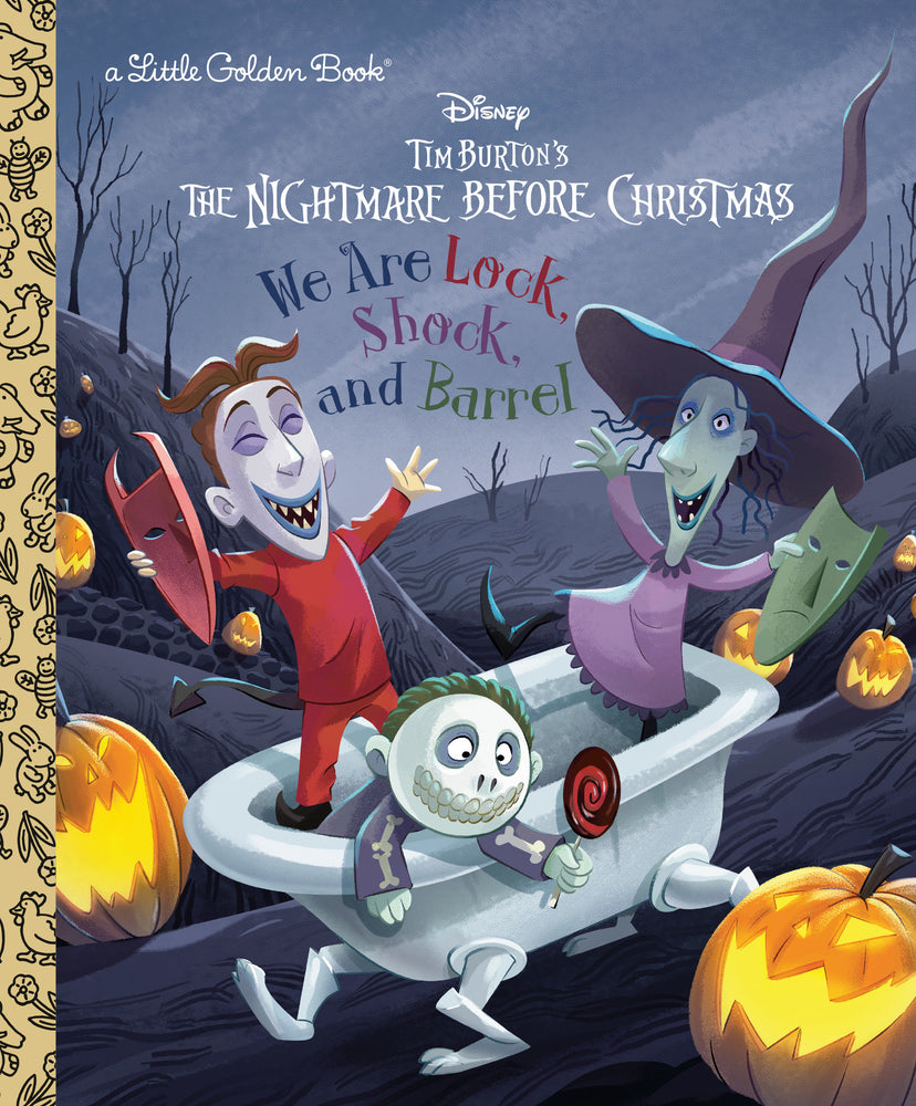 We Are Lock, Shock, and Barrel (Disney Tim Burton's The Nightmare Before Christmas) - Books - Image - Pop Weasel