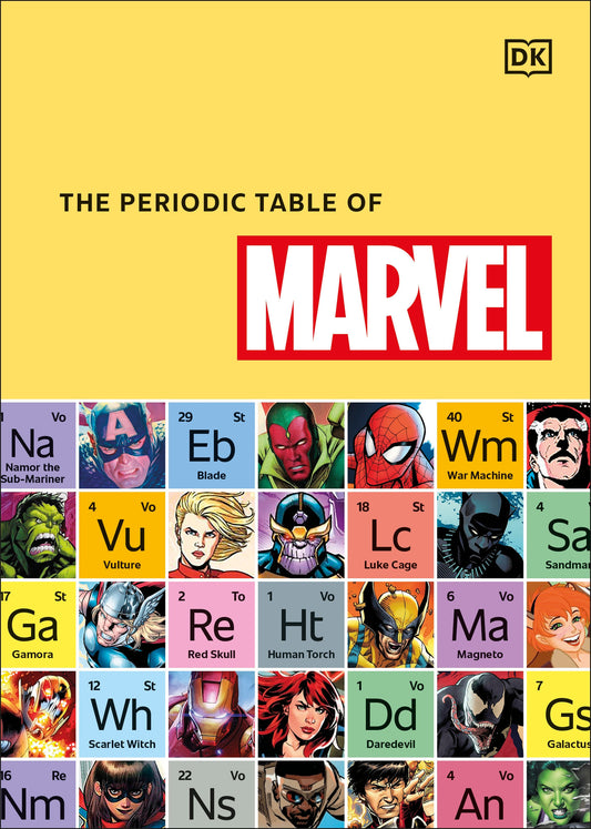 The Periodic Table of Marvel | Hardcover