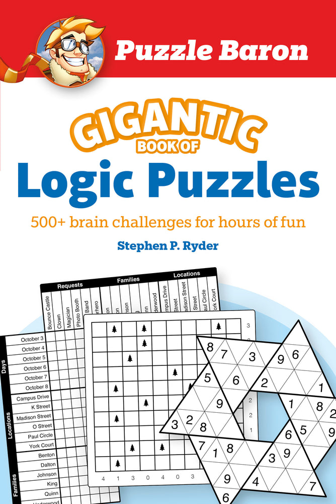 Puzzle Baron's Gigantic Book of Logic Puzzles - Books - Image - Pop Weasel