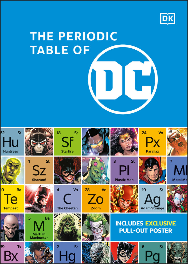 The Periodic Table of DC | Hardcover - Graphic Novels - Image - Pop Weasel