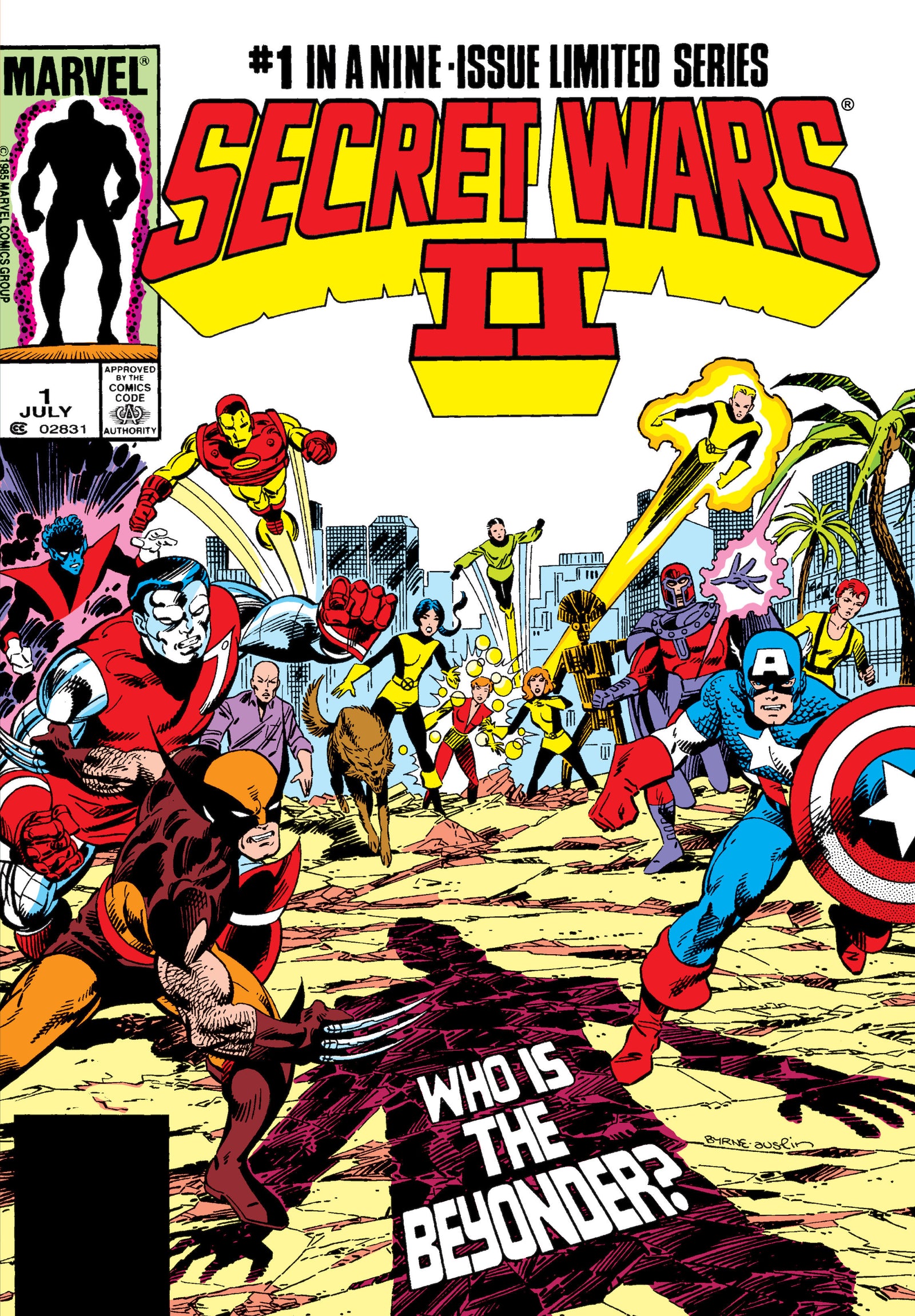 SECRET WARS II OMNIBUS MCGUINNESS COVER | Hardcover image