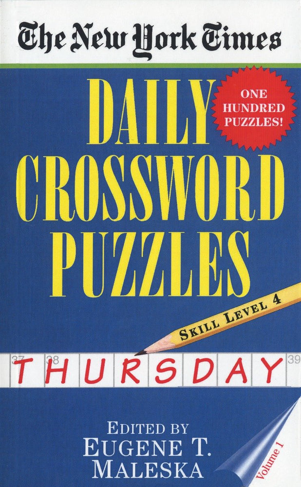 The New York Times Daily Crossword Puzzles: Thursday, Volume 1 - Books - Image - Pop Weasel