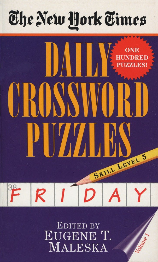 The New York Times Daily Crossword Puzzles: Friday, Volume 1 - Books - Image - Pop Weasel