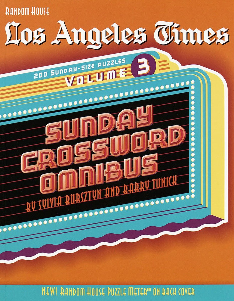 Los Angeles Times Sunday Crossword Omnibus, Volume 3 - Books - Image - Pop Weasel