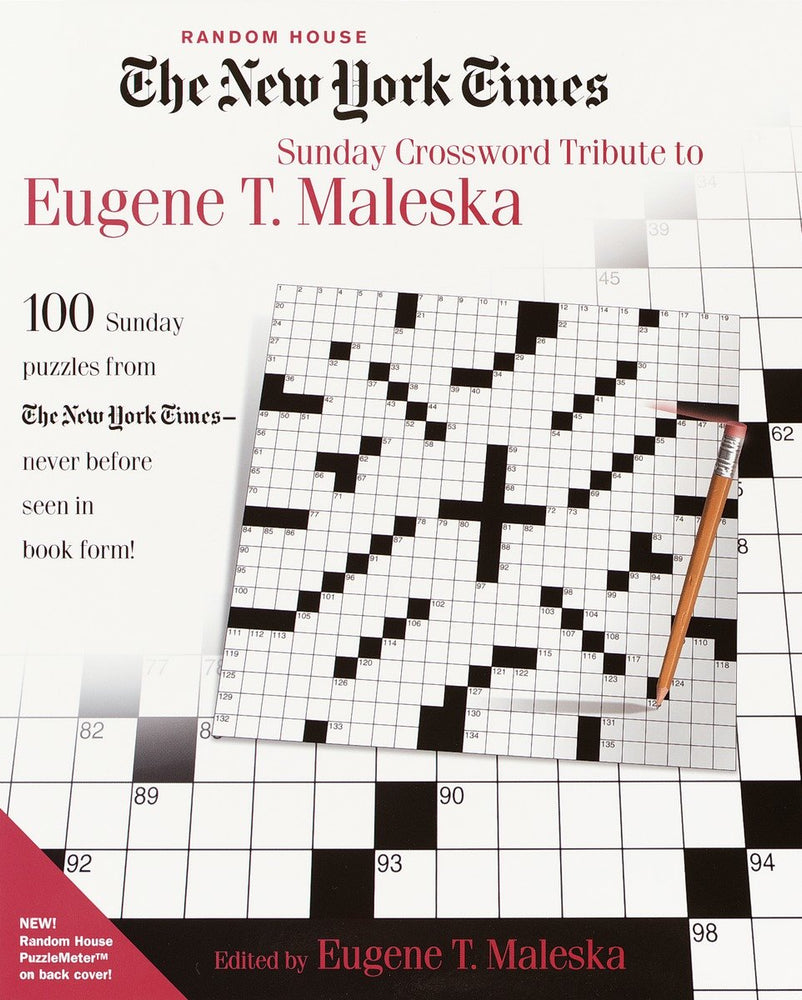 The New York Times Sunday Crossword Tribute to Eugene T. Maleska - Books - Image - Pop Weasel