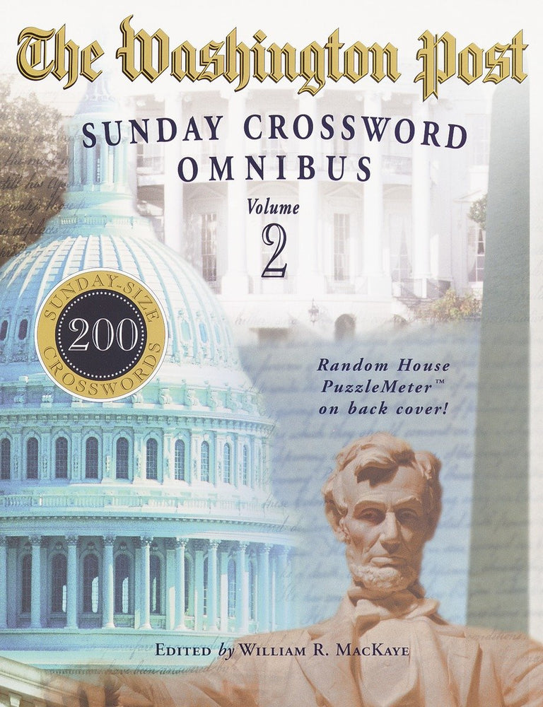 The Washington Post Sunday Crossword Omnibus, Volume 2 - Books - Image - Pop Weasel