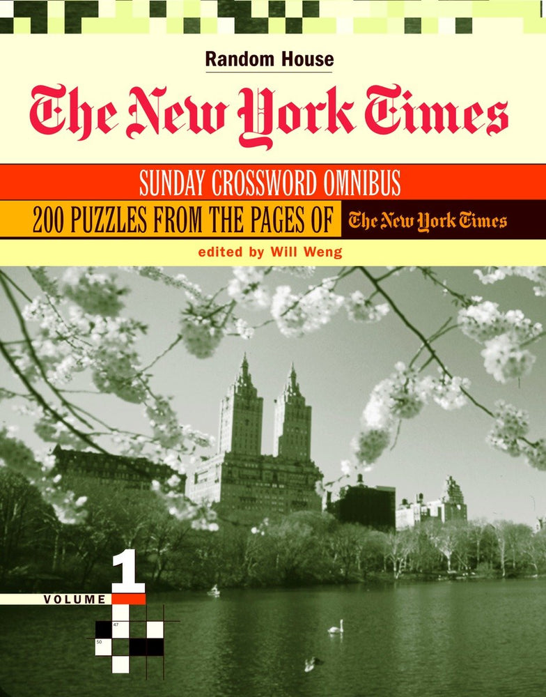 The New York Times Sunday Crossword Omnibus, Volume 1 - Books - Image - Pop Weasel