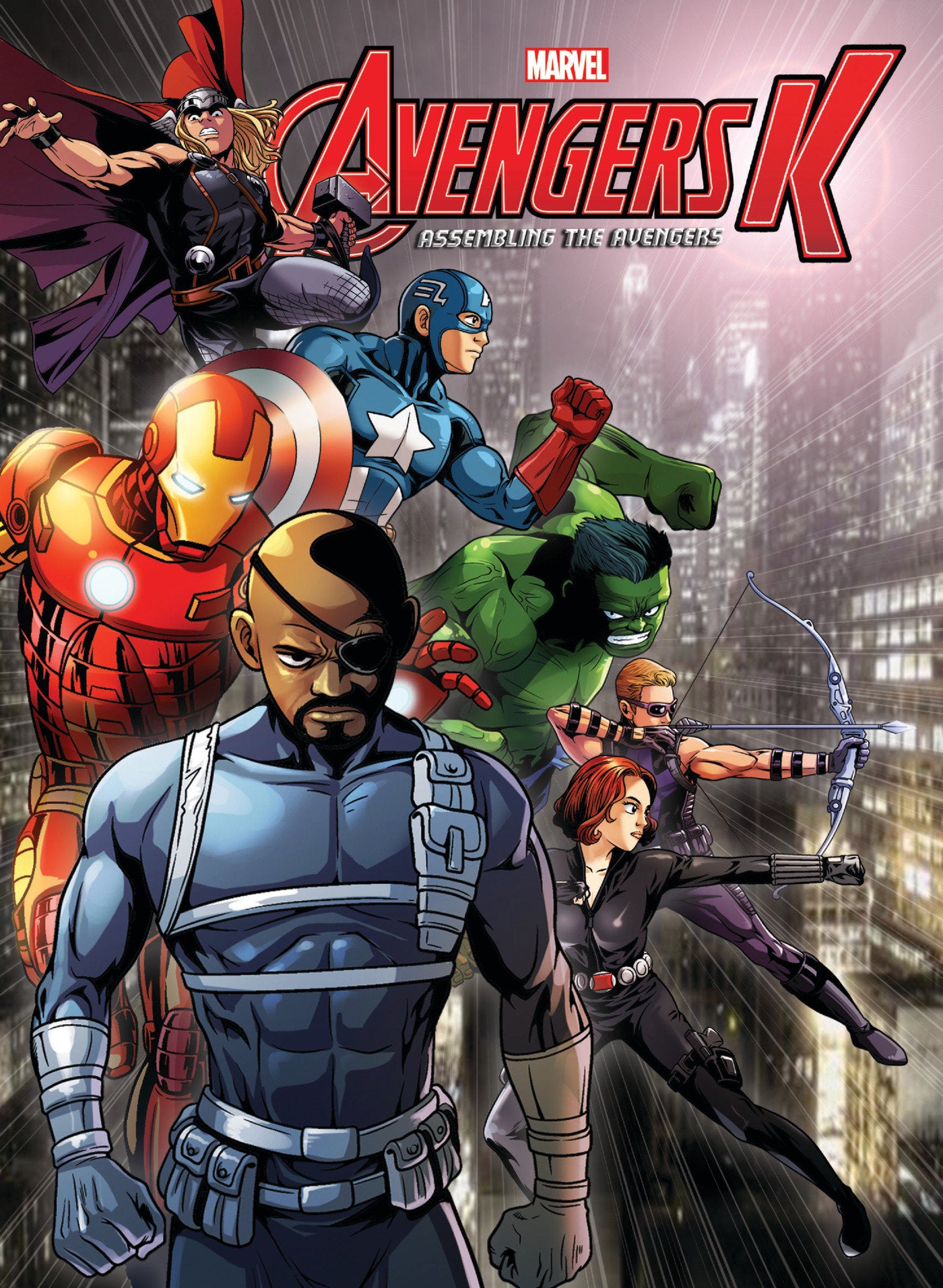 AVENGERS K BOOK 5: ASSEMBLING THE AVENGERS image