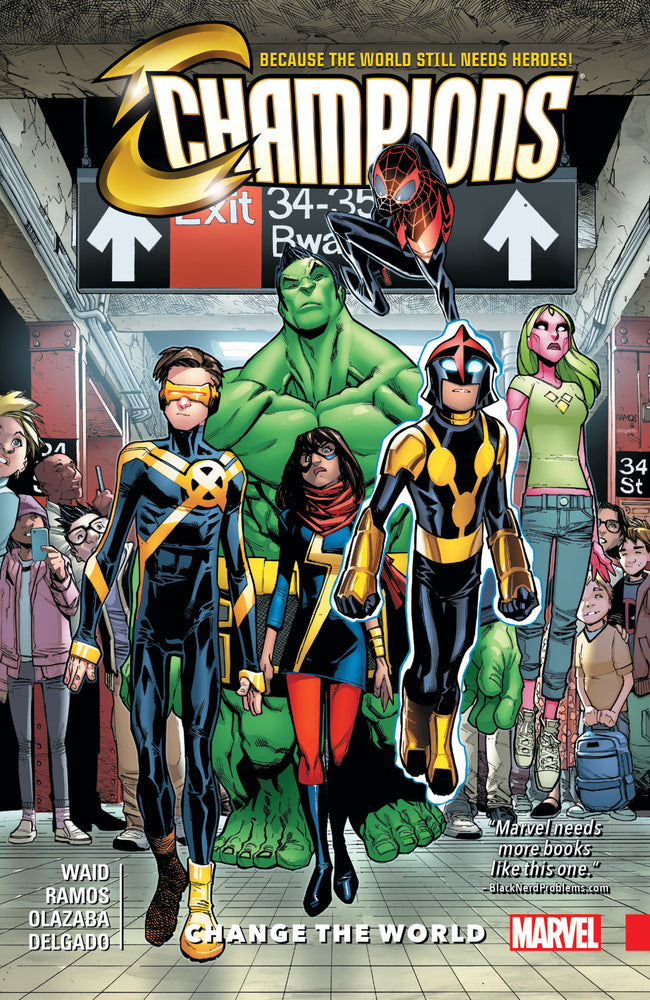 CHAMPIONS VOL. 1: CHANGE THE WORLD - Graphic Novels - Image - Pop Weasel