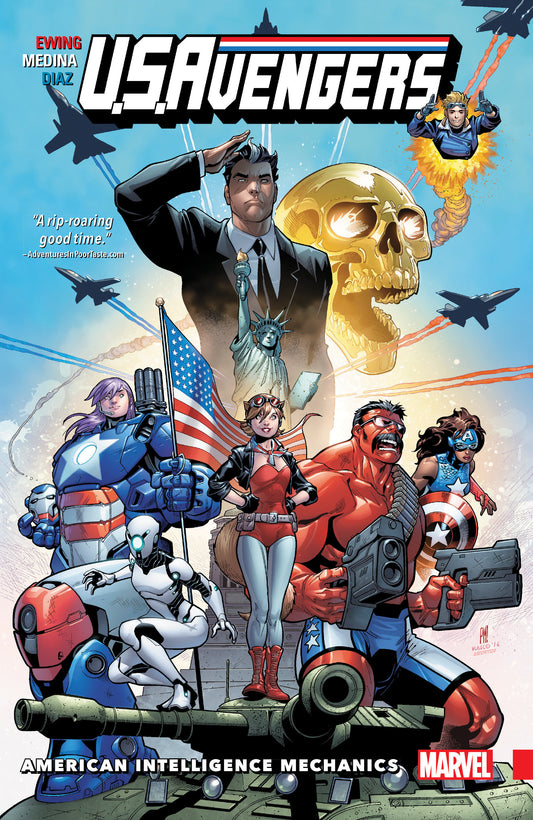 U.S.AVENGERS VOL. 1: AMERICAN INTELLIGENCE MECHANICS image