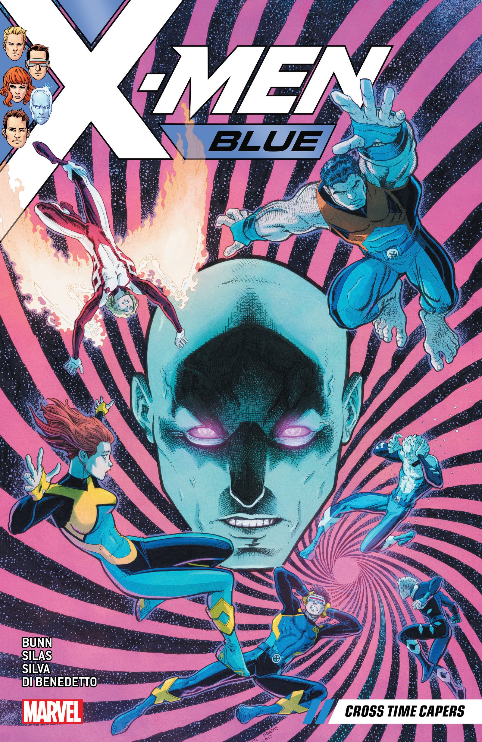 X-MEN BLUE VOL. 3: CROSS TIME CAPERS image