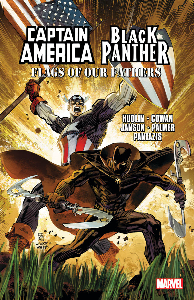 CAPTAIN AMERICA/BLACK PANTHER: FLAGS OF OUR FATHERS [NEW PRINTING] - Graphic Novels - Image - Pop Weasel