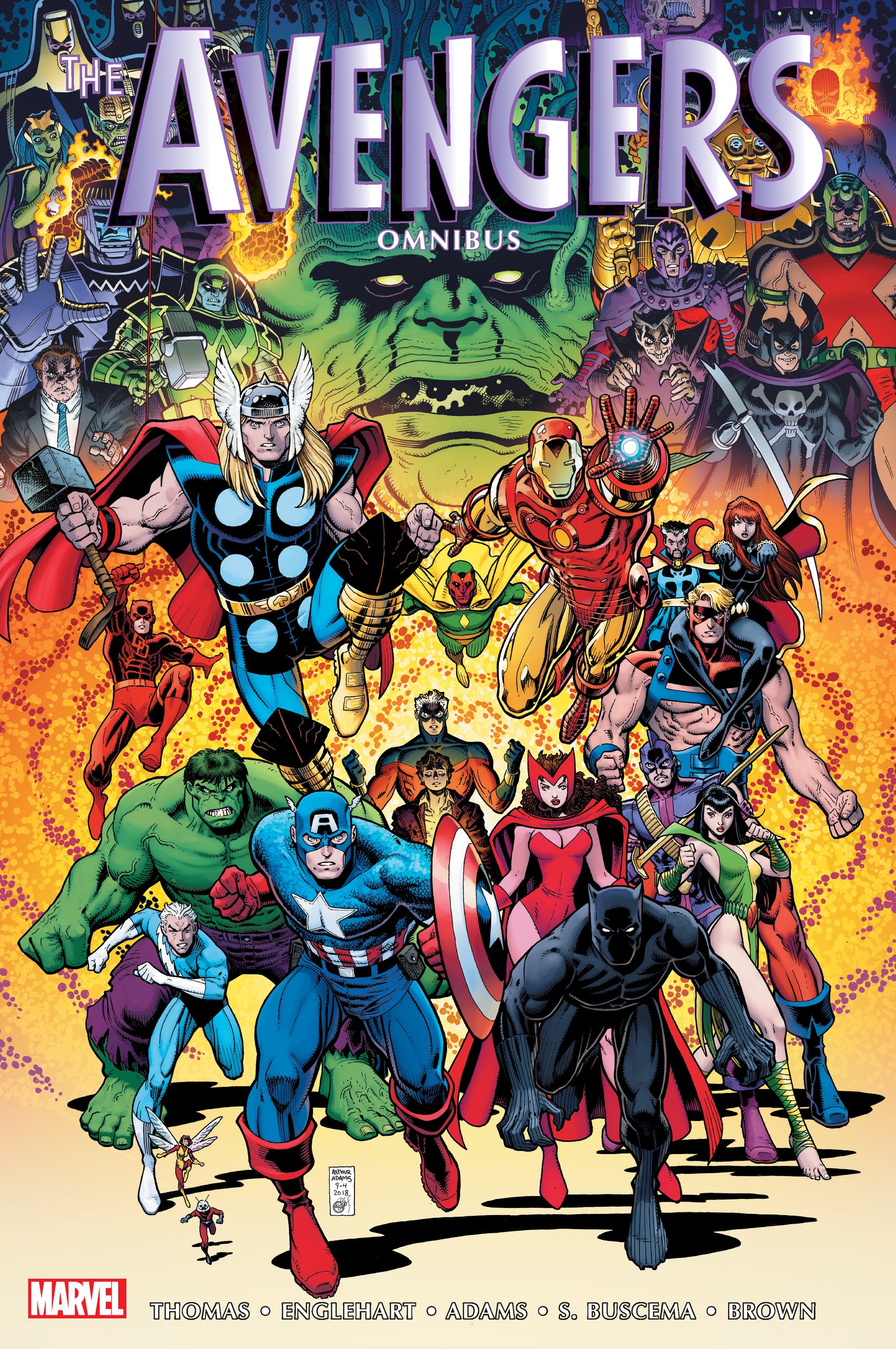 THE AVENGERS OMNIBUS VOL. 4 | Hardcover image