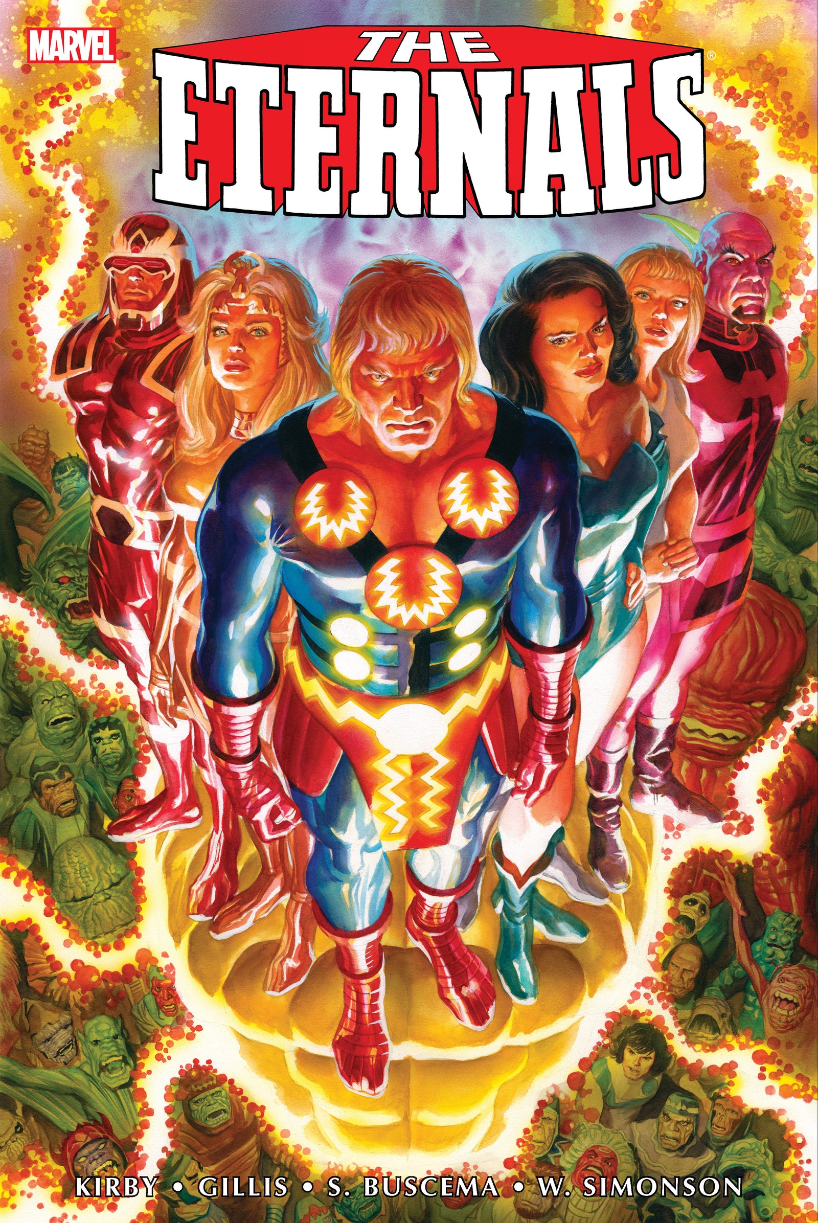 THE ETERNALS: THE COMPLETE SAGA OMNIBUS | Hardcover image