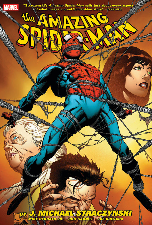 AMAZING SPIDER-MAN BY J. MICHAEL STRACZYNSKI OMNIBUS VOL. 2 QUESADA COVER [DM ONLY] | Hardcover image