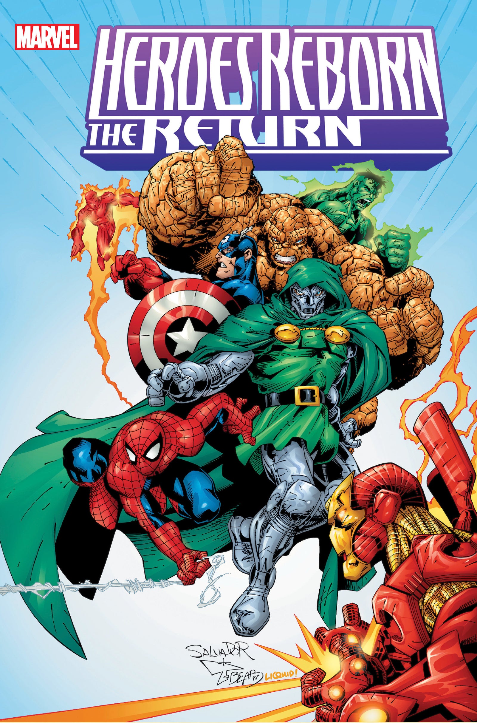 HEROES REBORN: THE RETURN OMNIBUS | Hardcover image