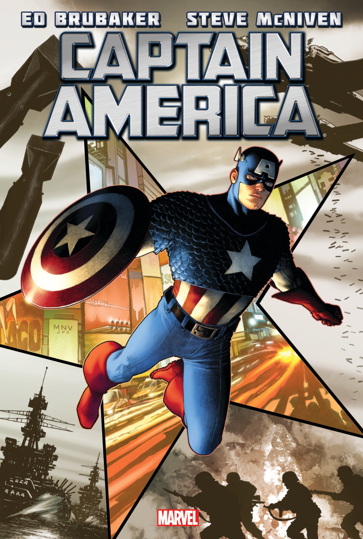 CAPTAIN AMERICA BY ED BRUBAKER OMNIBUS VOL. 1 [NEW PRINTING] | Hardcover