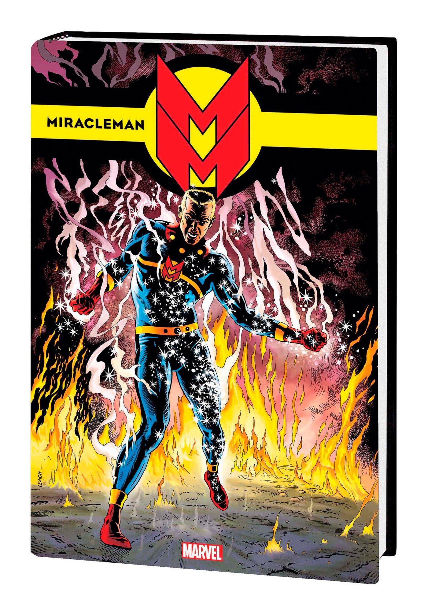 MIRACLEMAN OMNIBUS LEACH COVER [DM ONLY] | Hardcover image