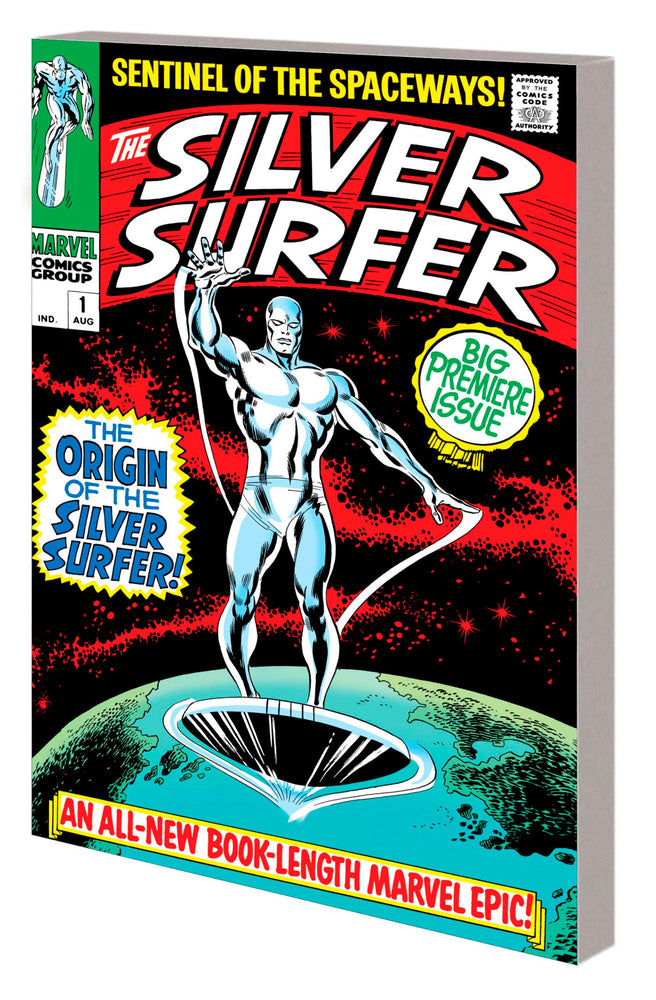 MIGHTY MARVEL MASTERWORKS: THE SILVER SURFER VOL. 1 - THE SENTINEL OF THE SPACEWAYS [DM ONLY] - Graphic Novels - Image - Pop Weasel