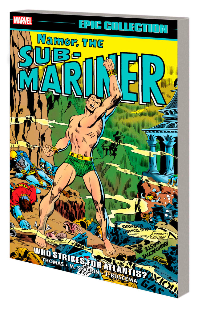 NAMOR, THE SUB-MARINER EPIC COLLECTION: WHO STRIKES FOR ATLANTIS? - Graphic Novels - Image - Pop Weasel