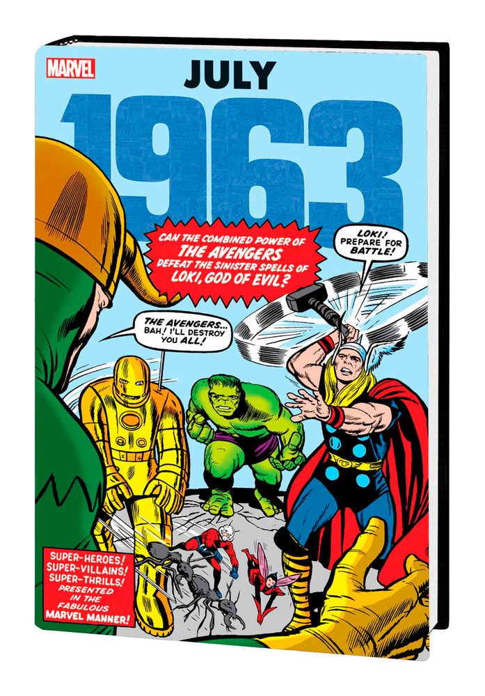 MARVEL: JULY 1963 OMNIBUS KIRBY AVENGERS COVER [DM ONLY] | Hardcover - Graphic Novels - Image - Pop Weasel