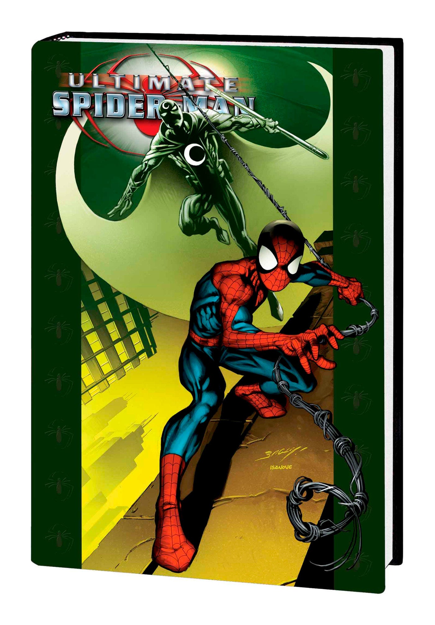 ULTIMATE SPIDER-MAN OMNIBUS VOL. 3 BAGLEY MOON KNIGHT COVER [DM ONLY] | Hardcover image