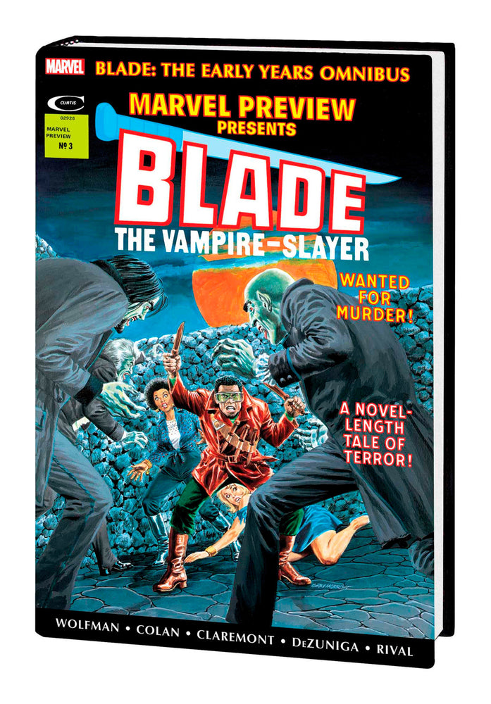 BLADE: THE EARLY YEARS OMNIBUS MORROW COVER [DM ONLY] | Hardcover - Graphic Novels - Image - Pop Weasel