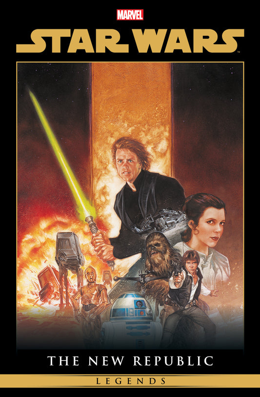 STAR WARS LEGENDS: THE NEW REPUBLIC OMNIBUS VOL. 2 DORMAN HEROES COVER | Hardcover