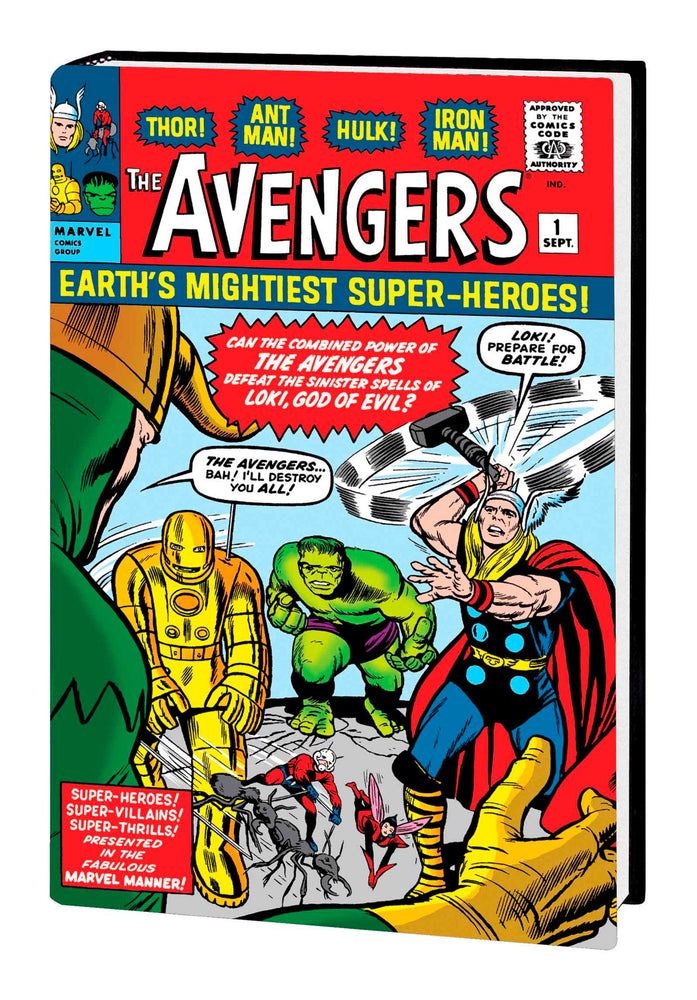 THE AVENGERS OMNIBUS VOL. 1 [NEW PRINTING, DM ONLY] | Hardcover image - Graphic Novels - Image - Pop Weasel