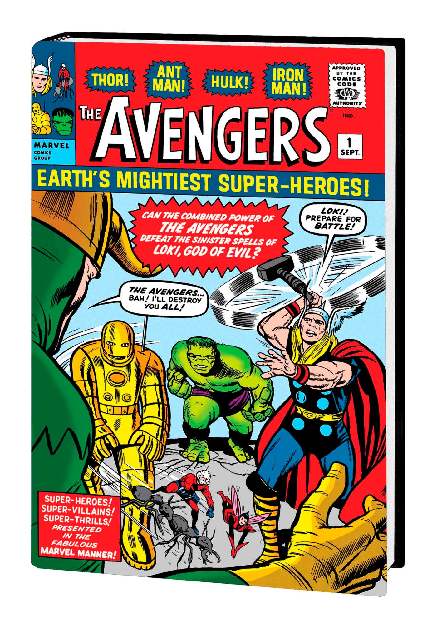 THE AVENGERS OMNIBUS VOL. 1 [NEW PRINTING, DM ONLY] | Hardcover image