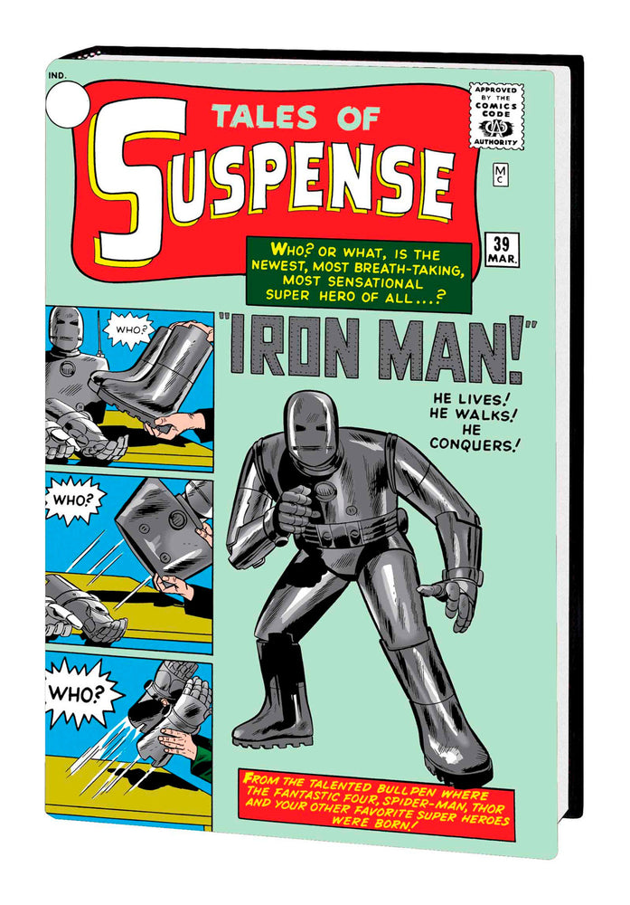 THE INVINCIBLE IRON MAN OMNIBUS VOL. 1 KIRBY COVER [NEW PRINTING, DM ONLY] | Hardcover - Graphic Novels - Image - Pop Weasel