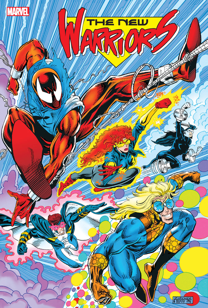 NEW WARRIORS CLASSIC OMNIBUS VOL. 3 ZIRCHER SCARLET SPIDER COVER | Hardcover - Graphic Novels - Image - Pop Weasel