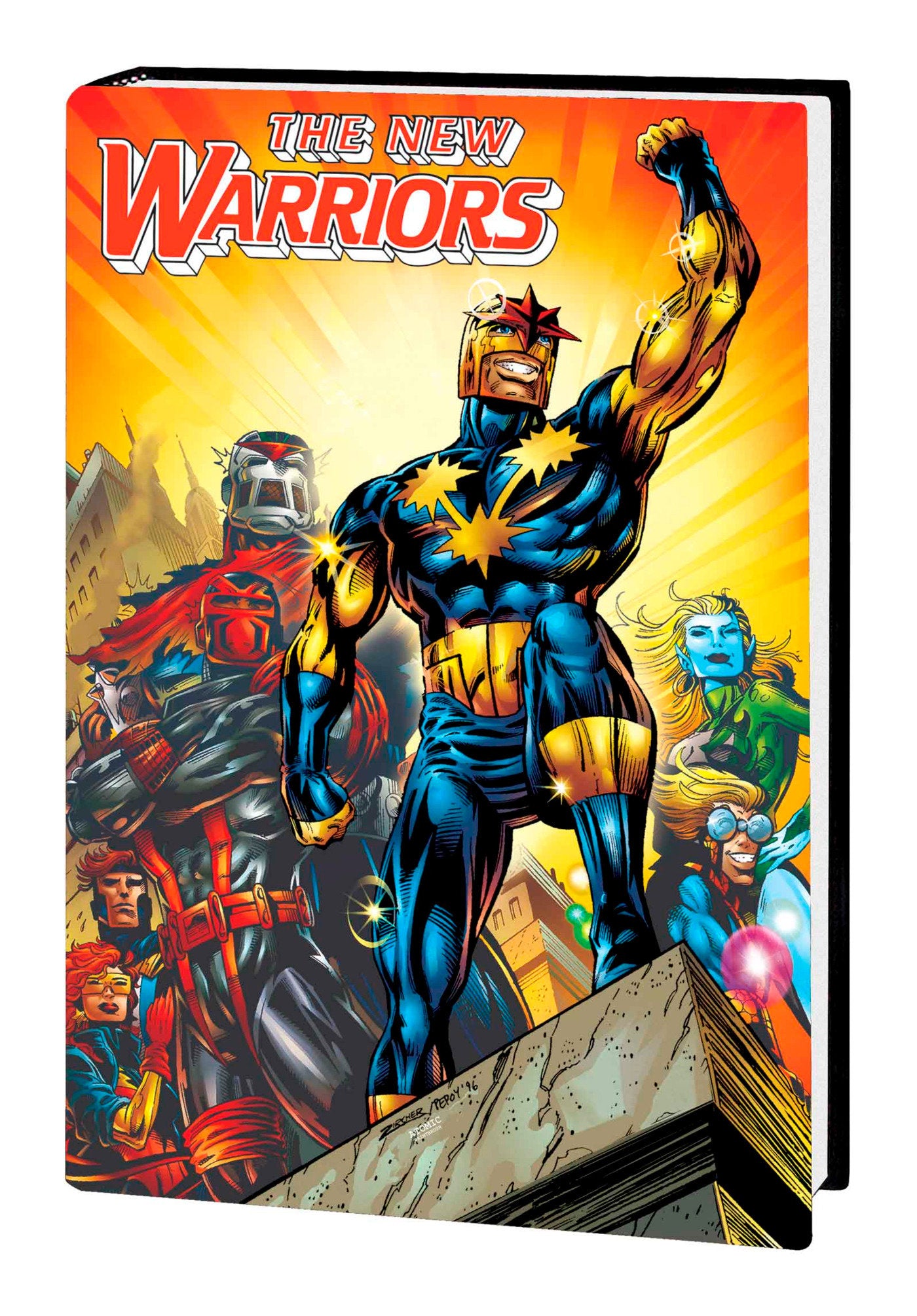 NEW WARRIORS CLASSIC OMNIBUS VOL. 3 ZIRCHER NOVA COVER [DM ONLY] | Hardcover