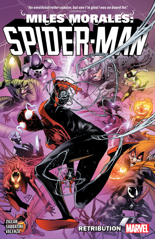 MILES MORALES: SPIDER-MAN BY CODY ZIGLAR VOL. 4 - RETRIBUTION image