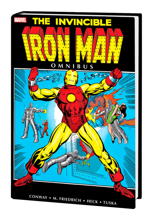 THE INVINCIBLE IRON MAN OMNIBUS VOL. 3 GIL KANE ORIGIN COVER | Hardcover