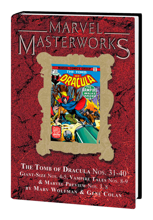 MARVEL MASTERWORKS: THE TOMB OF DRACULA VOL. 4 VARIANT [DM ONLY] | Hardcover