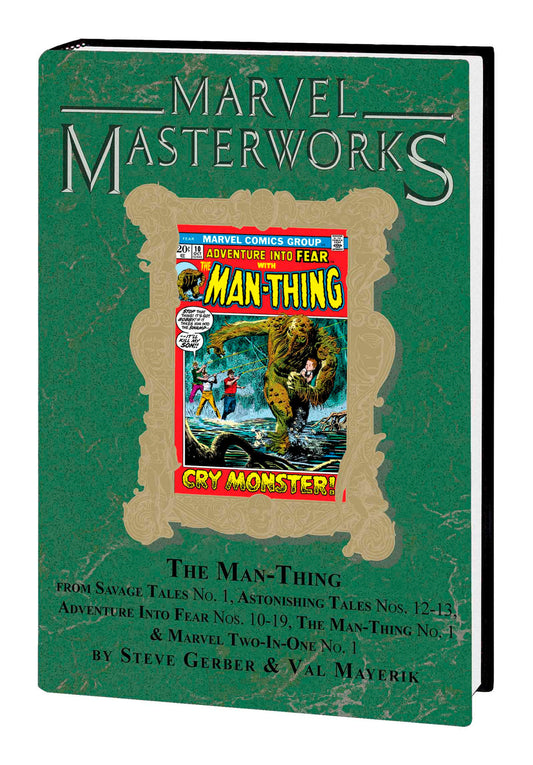 MARVEL MASTERWORKS: THE MAN-THING VOL. 1 VARIANT [DM ONLY] | Hardcover image