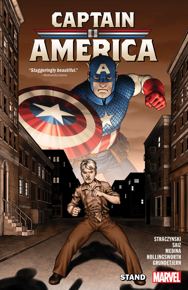 CAPTAIN AMERICA BY J. MICHAEL STRACZYNSKI VOL. 1: STAND - Graphic Novels - Image - Pop Weasel