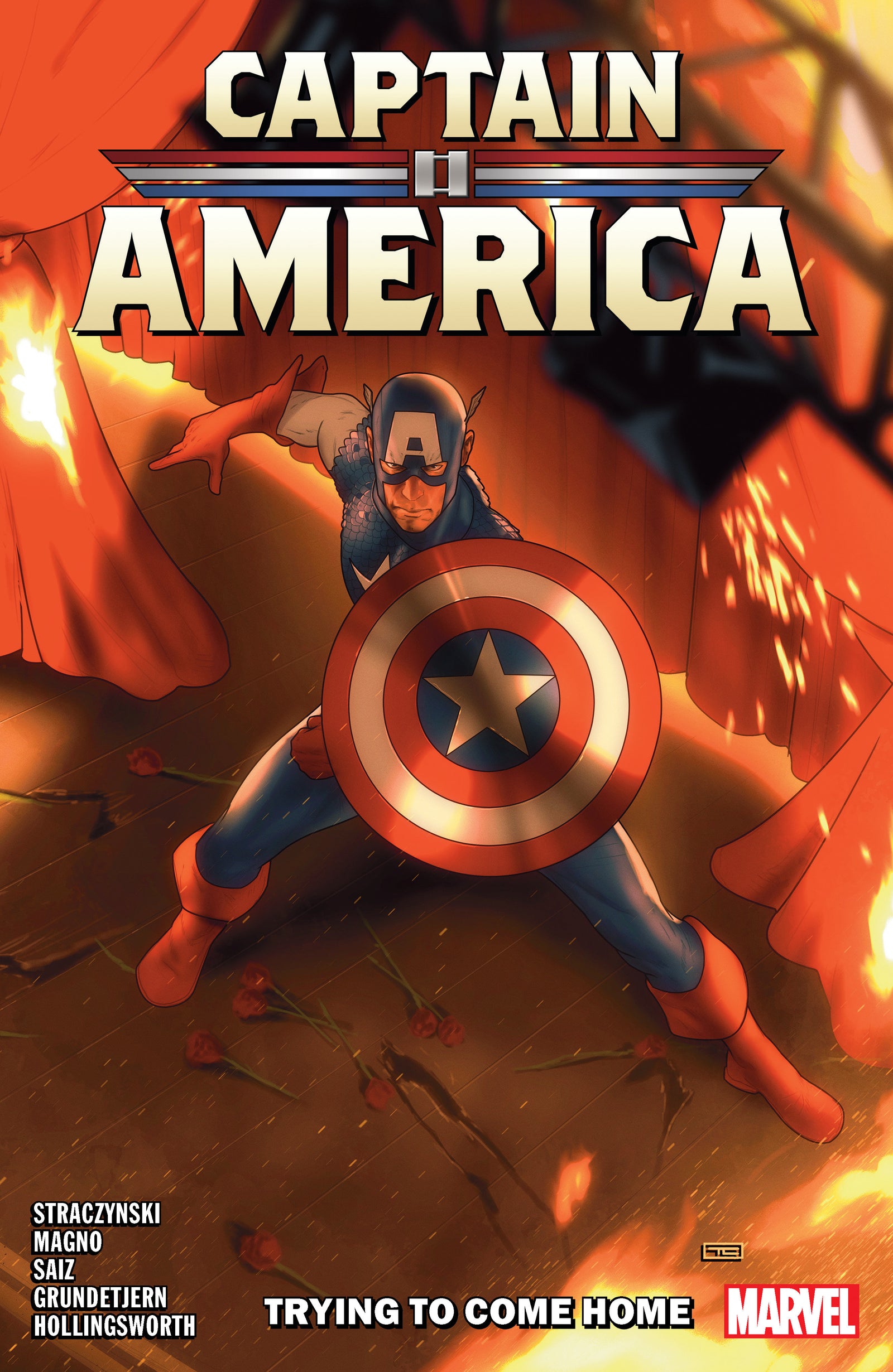 CAPTAIN AMERICA BY J. MICHAEL STRACZYNSKI VOL. 2: TRYING TO COME HOME image