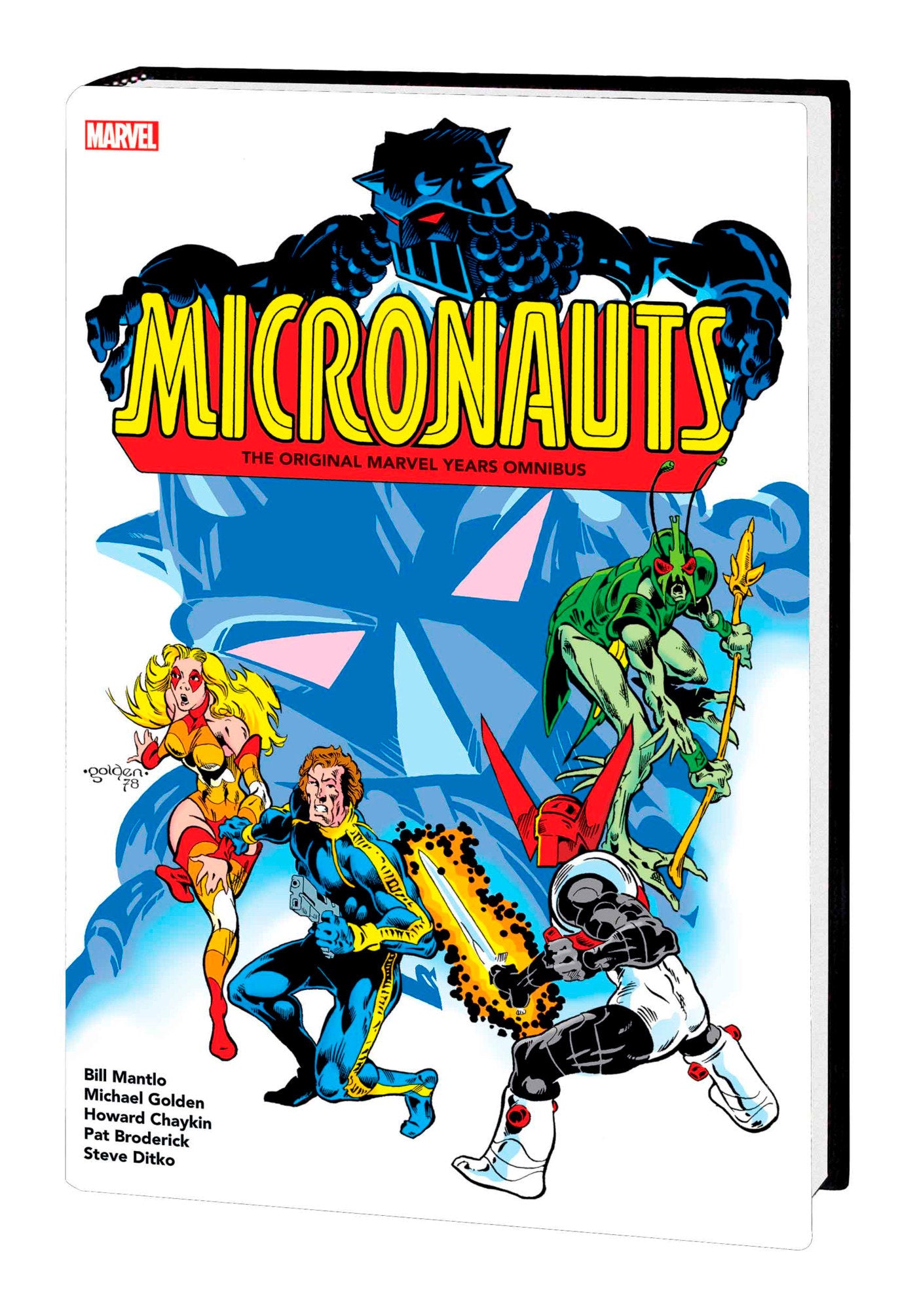 MICRONAUTS: THE ORIGINAL MARVEL YEARS OMNIBUS VOL. 1 GOLDEN COVER [DM ONLY] | Hardcover