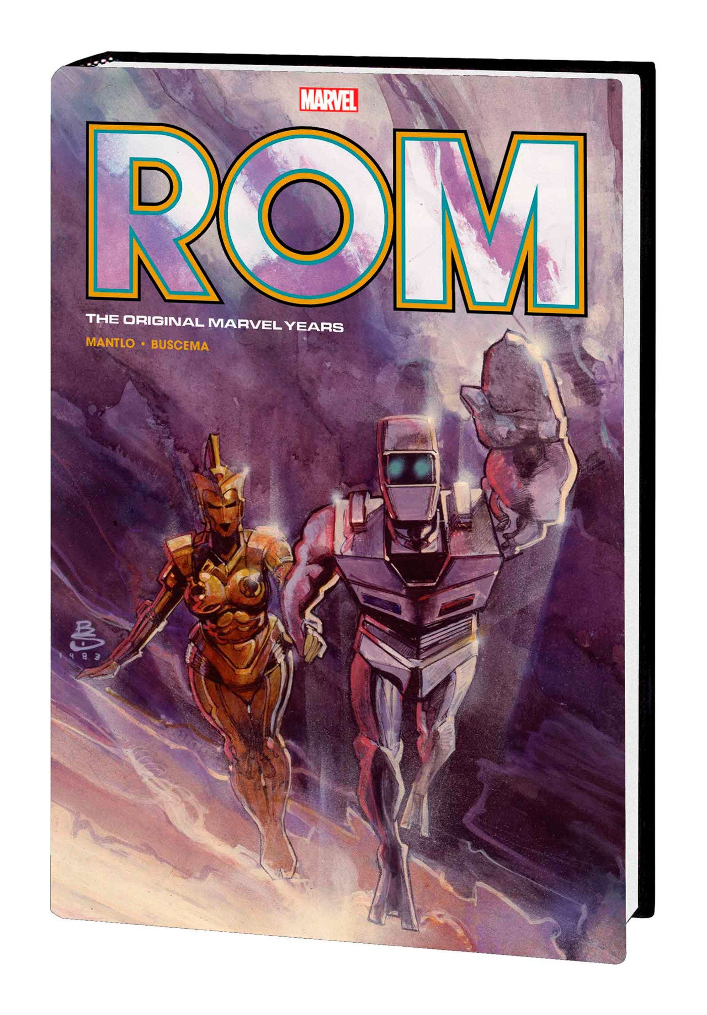 ROM: THE ORIGINAL MARVEL YEARS OMNIBUS VOL. 3 BILL SIENKIEWICZ COVER [DM ONLY] | Hardcover image