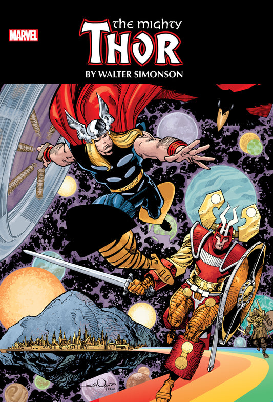 THOR BY WALTER SIMONSON OMNIBUS SIMONSON THOR & BALDER THE BRAVE COVER [NEW PRIN TING 2] | Hardcover